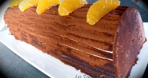 buche tiramisu mandarine